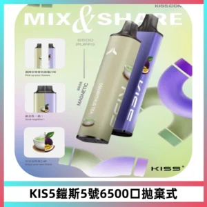 KIS5鎧斯5號一次性6500口磁吸式拋棄式電子煙#自由混搭#